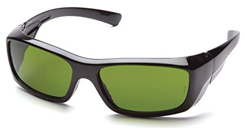 Pyramex Safety Shade 3.0 Safety Glasses, Scratch-Resistant, Black Frame, 3.0 ir Filter Lens...