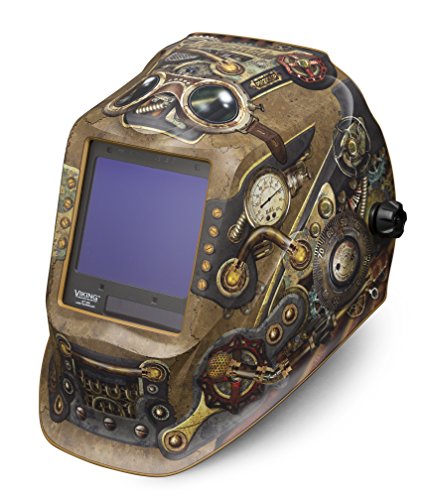 Lincoln Electric VIKING 3350 Steampunk Welding Helmet with 4C Lens Technology - K3428-3