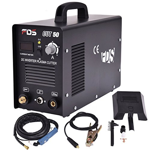 Goplus® CUT-50 Electric Digital Plasma Cutter Inverter 50AMP 110-220V Dual Voltage Welder Cutting...