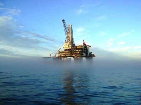 off shore oil rig