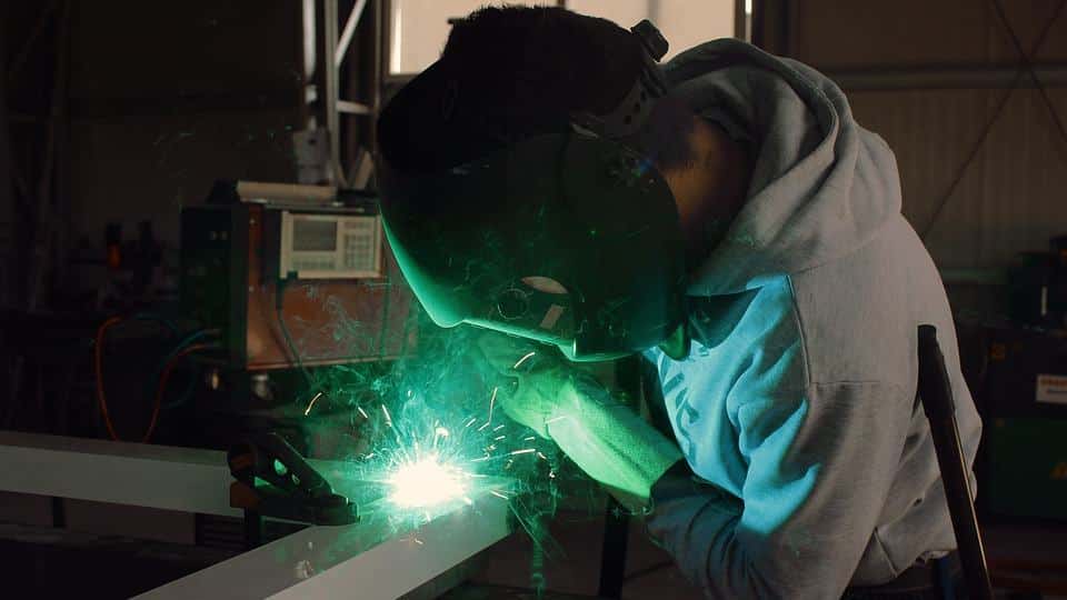 Welding aluminum with MIG