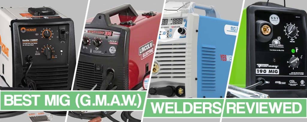 Feature image for the "best MIG welder" article