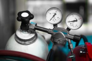 Two pressure gauge