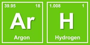 image of Argon and Hydrogen