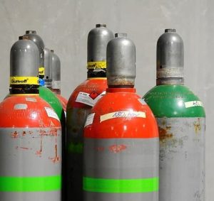 image of gas cylinders