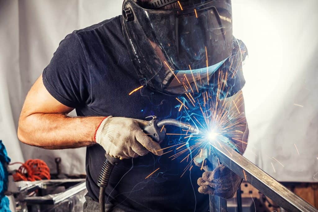 Flux core welding at home