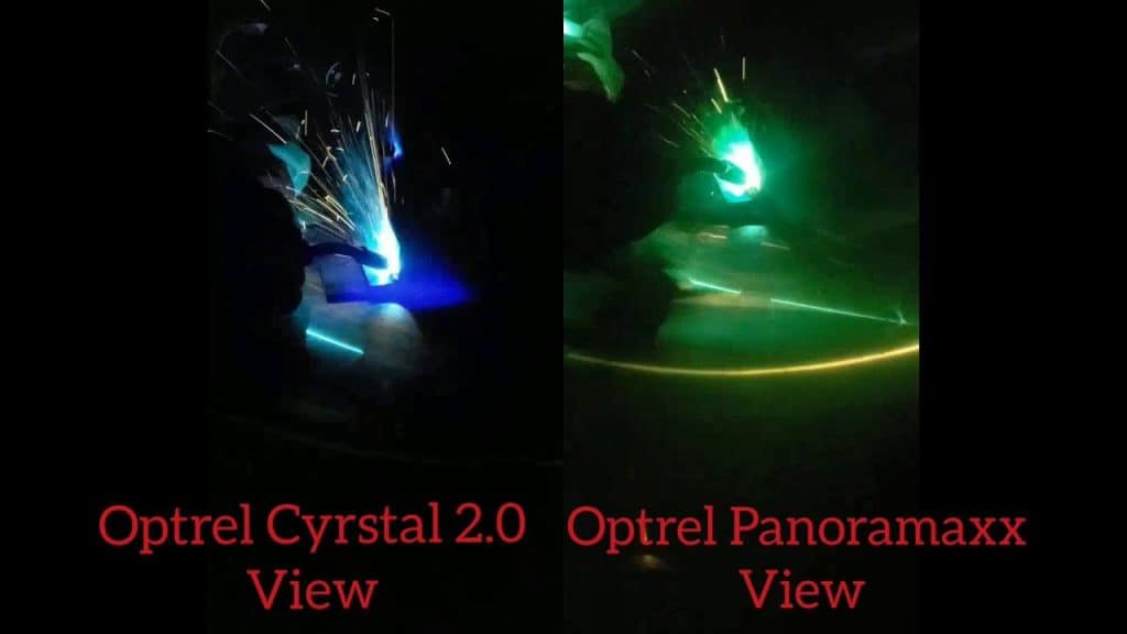 Optrel 2.0 cristal view compared to the Panoramaxx