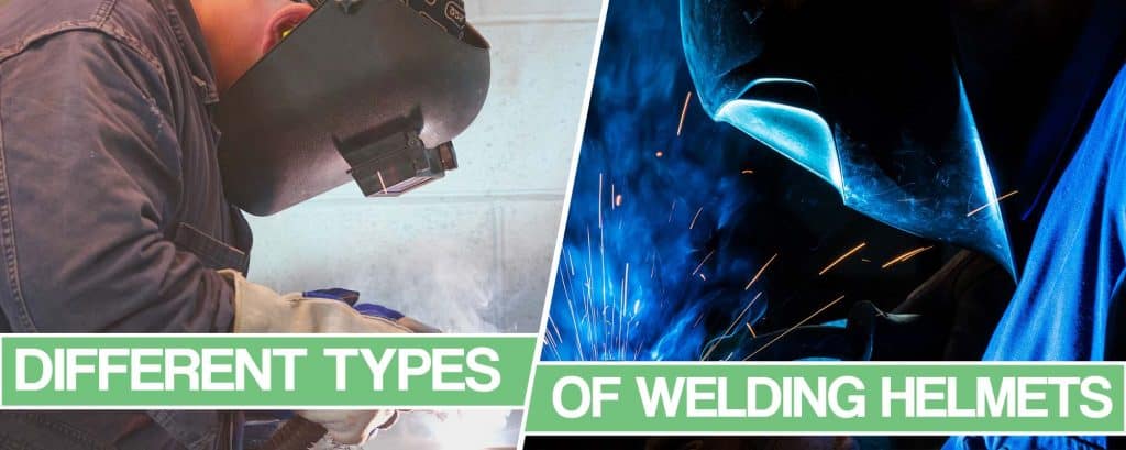 image of the different welding hoods