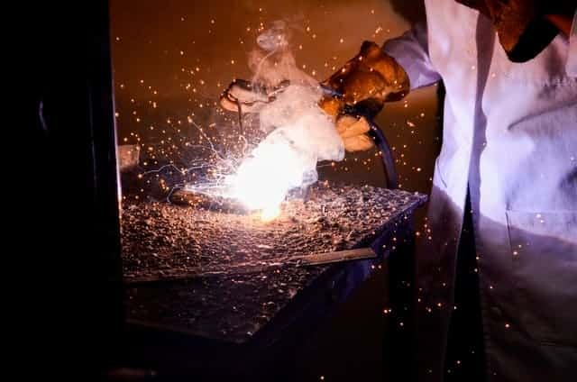 image of welding being done