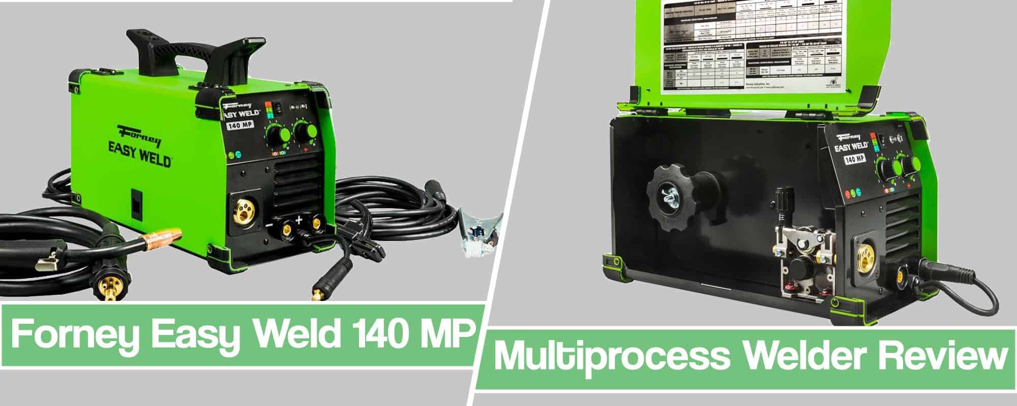 Forney Easy Weld 140 MP Multi-Process Welder Review [2024]
