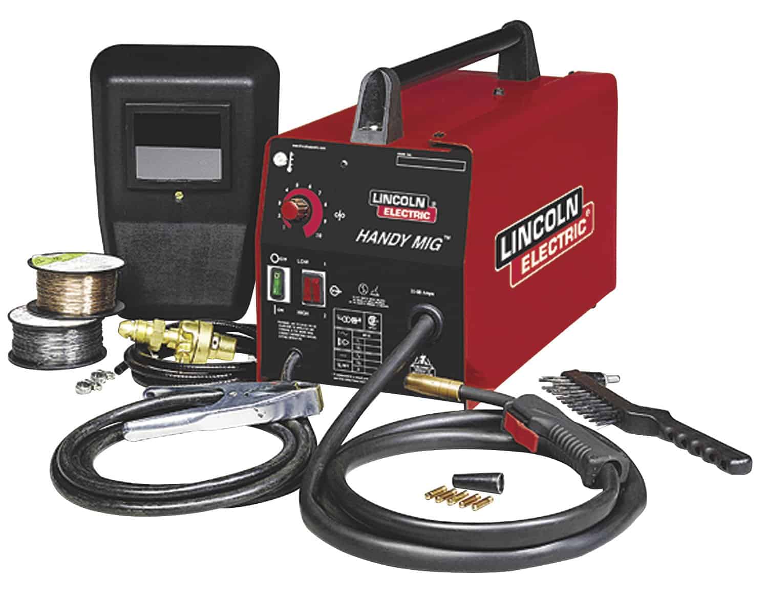 image of a lincoln electric handy mig welder