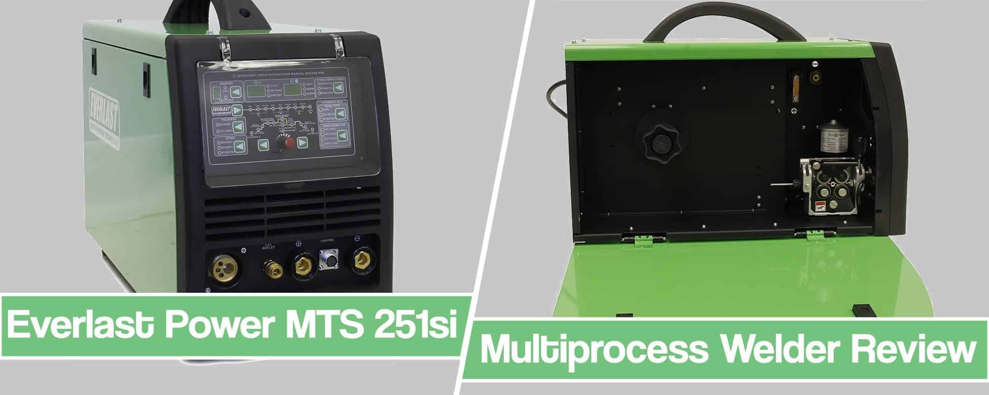 Everlast PowerMTS 251si Review – Multi Process Welder That Does MIG/TIG and Stick