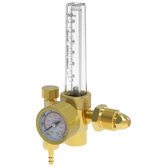 FTVOGUE Argon CO2 Mig Tig Air Flow Meter Regulator Pressure Gauge Welder Parts Gas Reducer Welding Accessory 