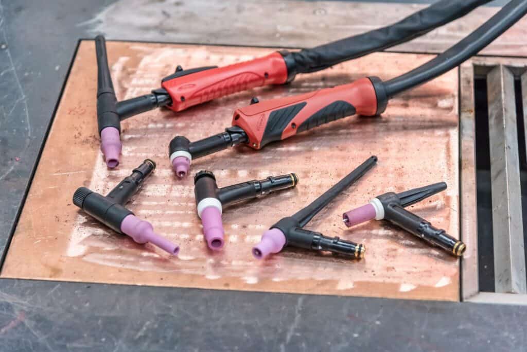 Various TIG Torches