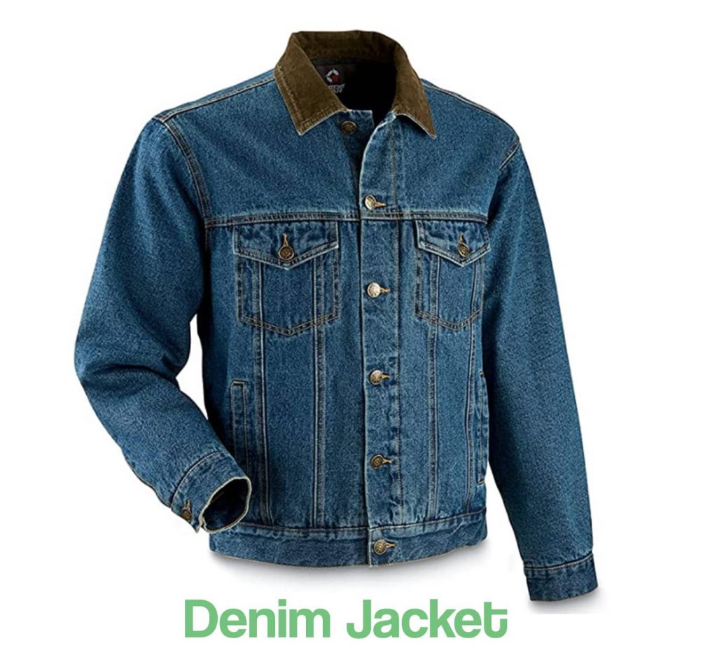 Image showing a denim jacket example