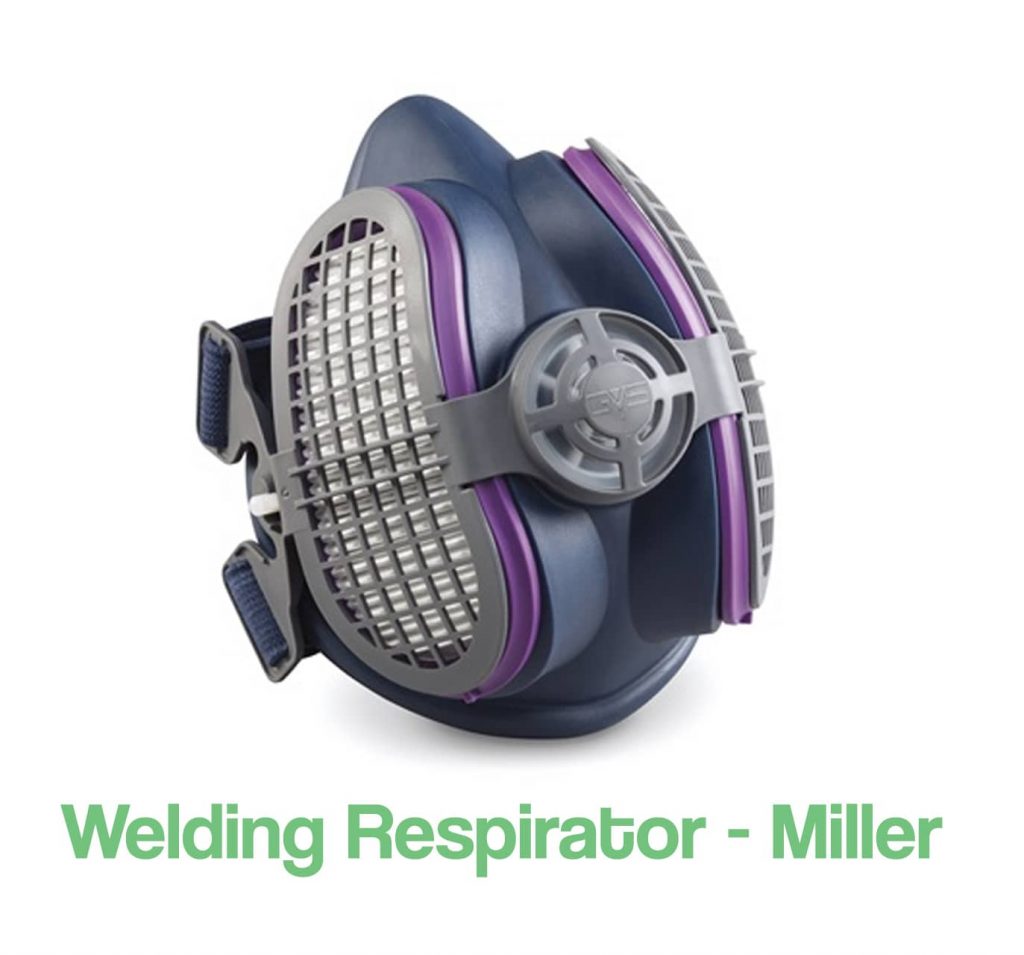 image of a welding respirator