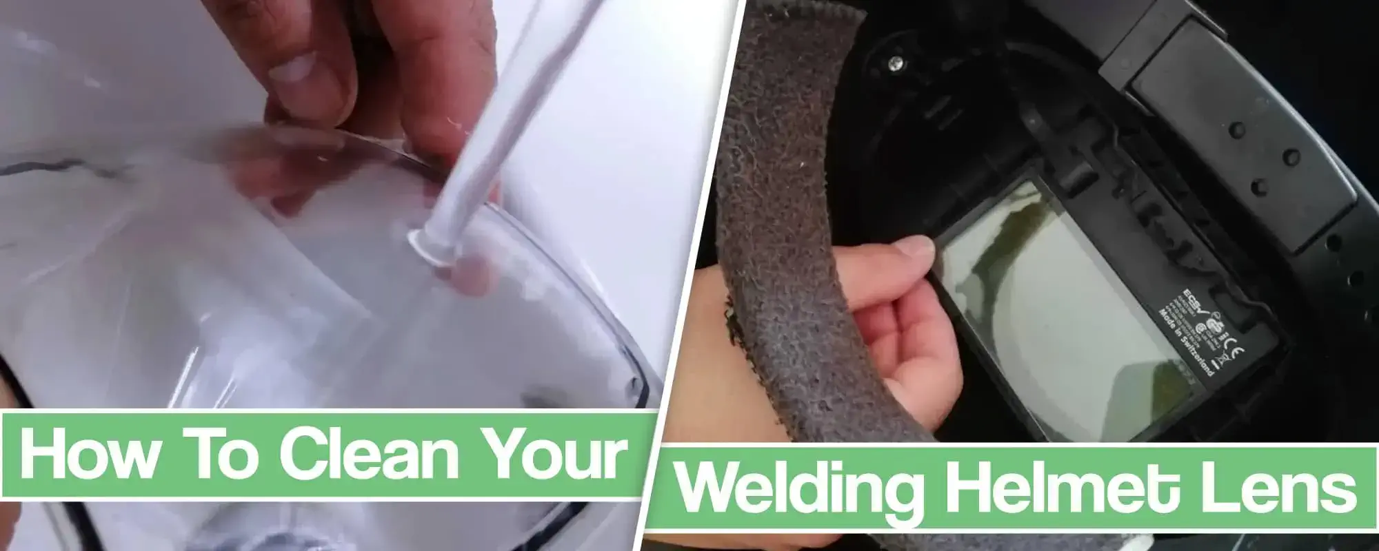 Feature image for How To Clean Your Welding Helmet-Lens article