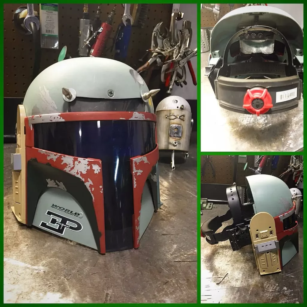 image of the Boba Fett welding helmet