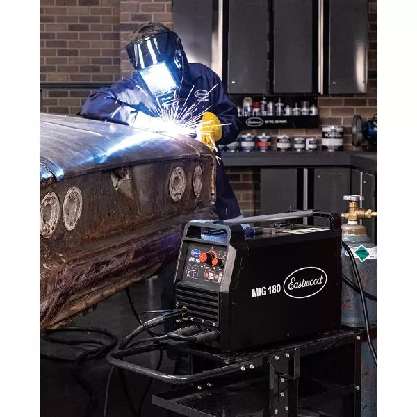 eastwood mig 180 welder car welding