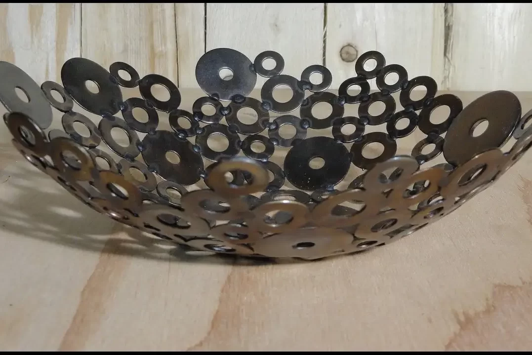 DIY Polygon Bowl made of a stainless steel version 2