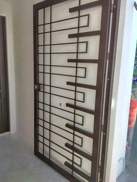 DIY painted security door 