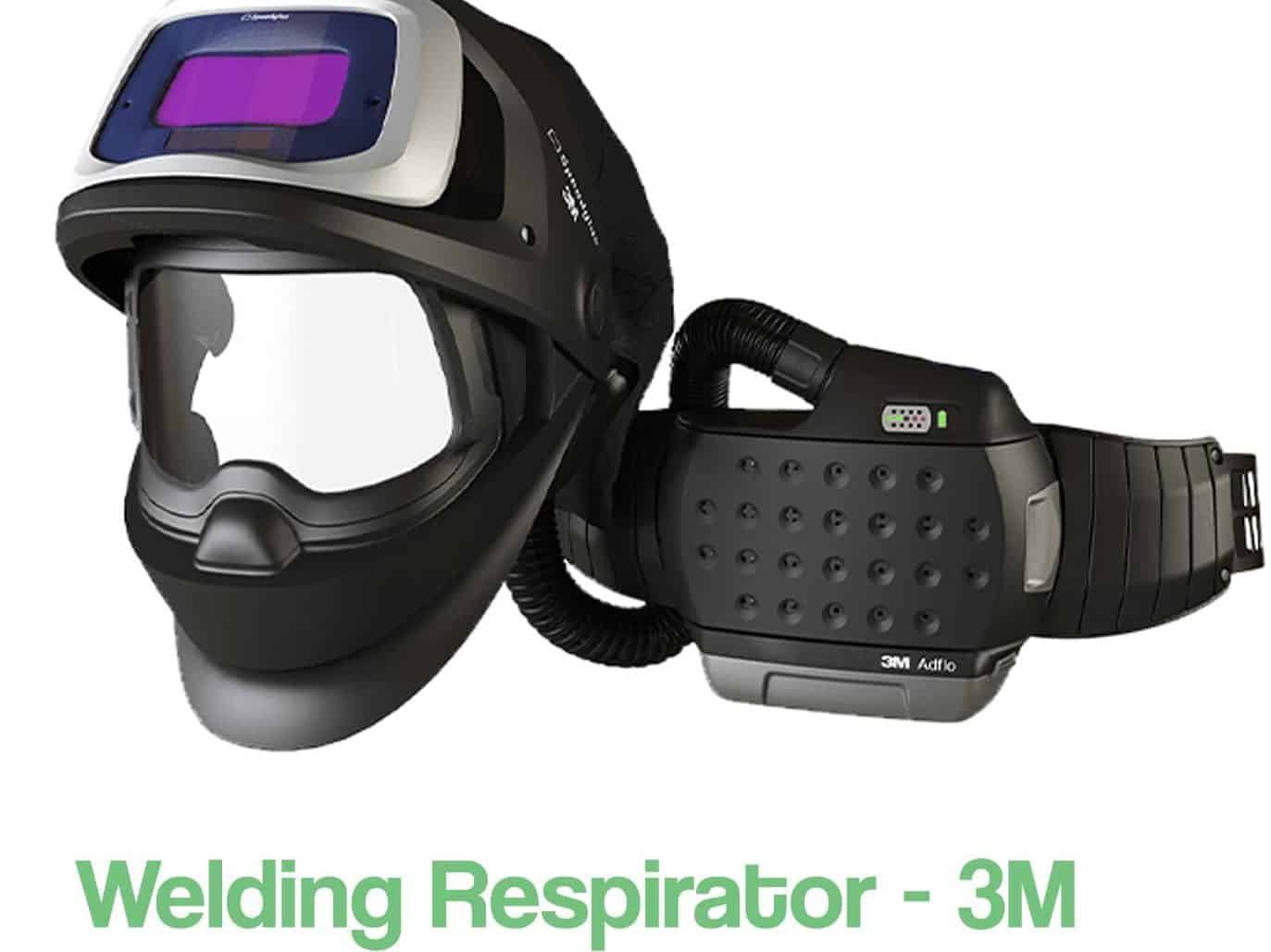 image of a powered welding respirator