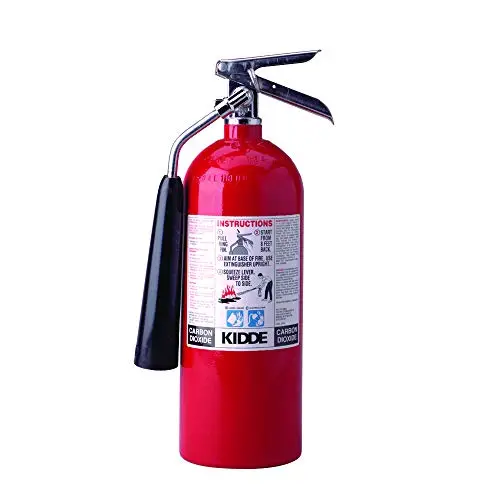 Fire extinguisher for the welding shop