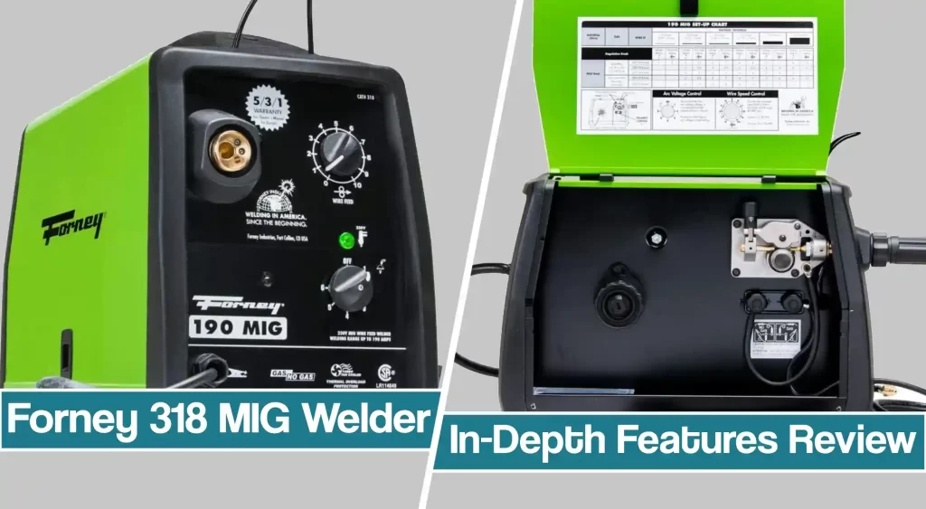 Featured image for the Forney 318 MIG Welder Review article