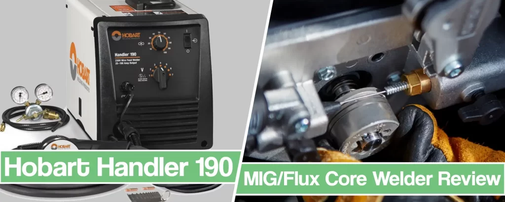 Featured image for the Hobart Handler 190 MIG welder review article