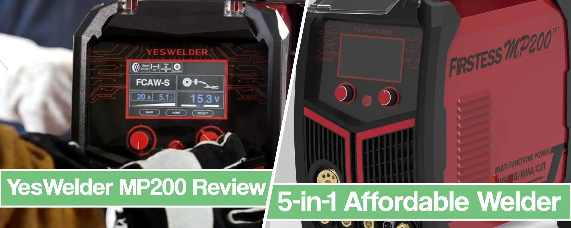 YesWelder MP200 Review – Detailed Overview of this fantastic 5 in 1 multi-process Welder