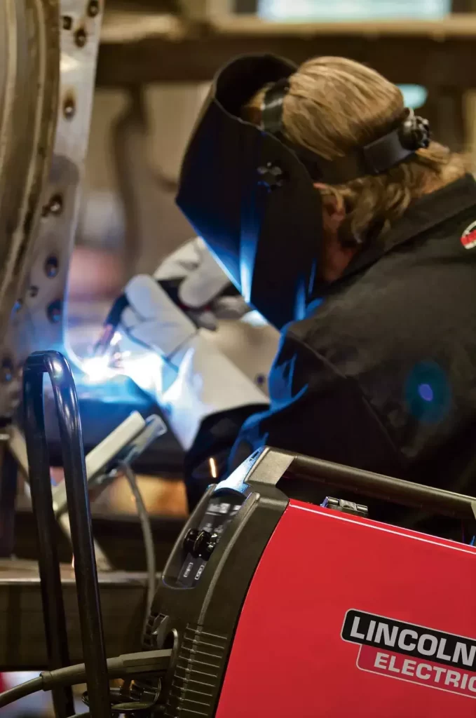mig welding with lincoln easymig 180