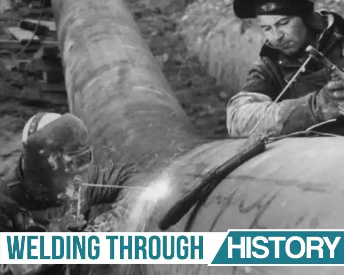 Feature image for Welding Through History article