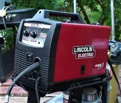 image of lincoln easy mig 140 amp MIG welder