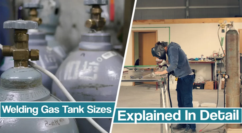 Featured image for the welding gas tank sizes article