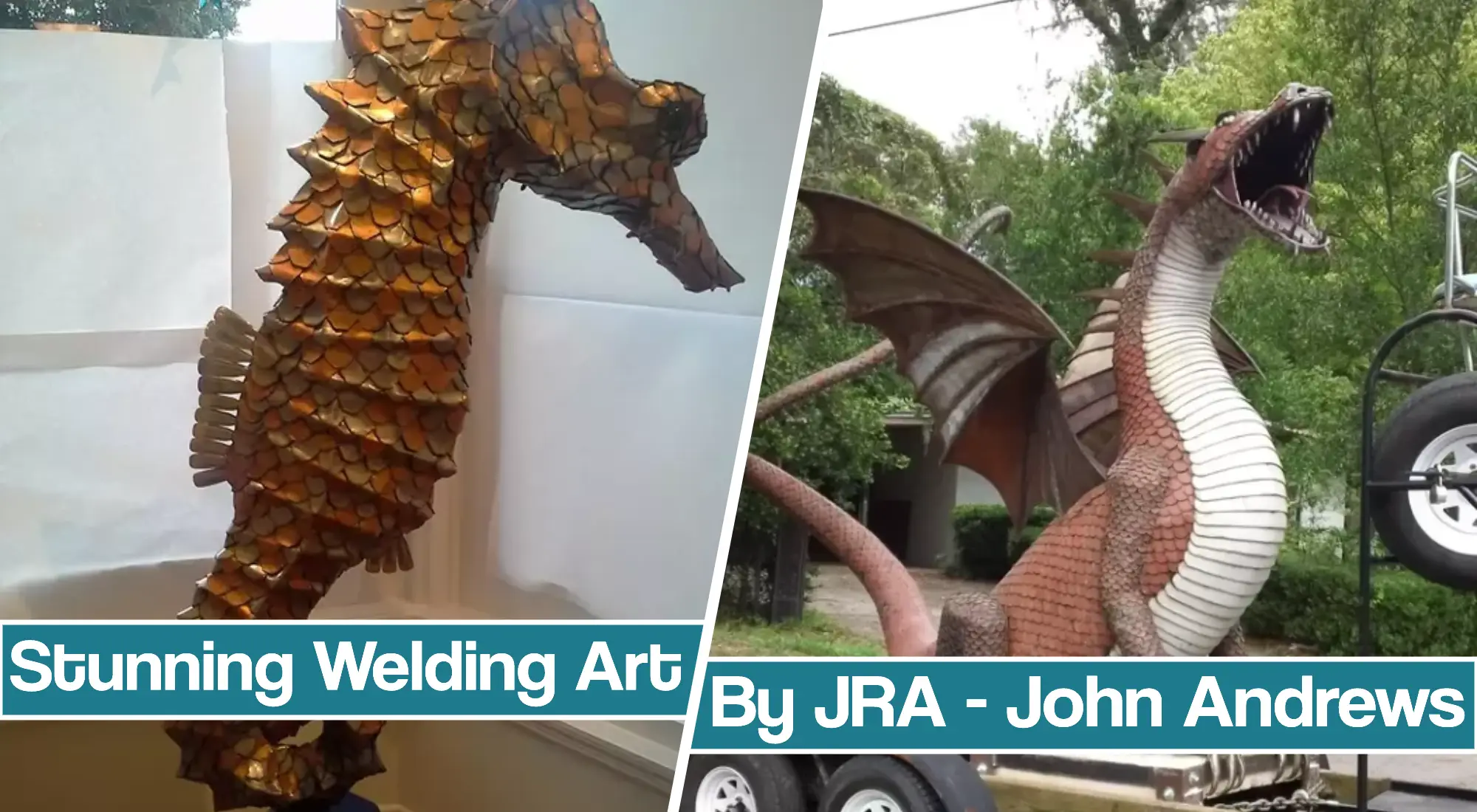 Featured image for the JRA Welding Art article
