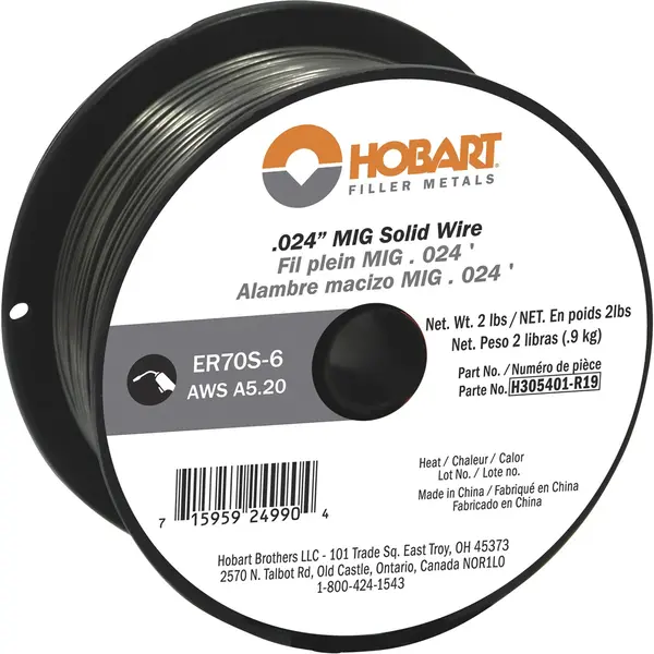 hobart solid wire