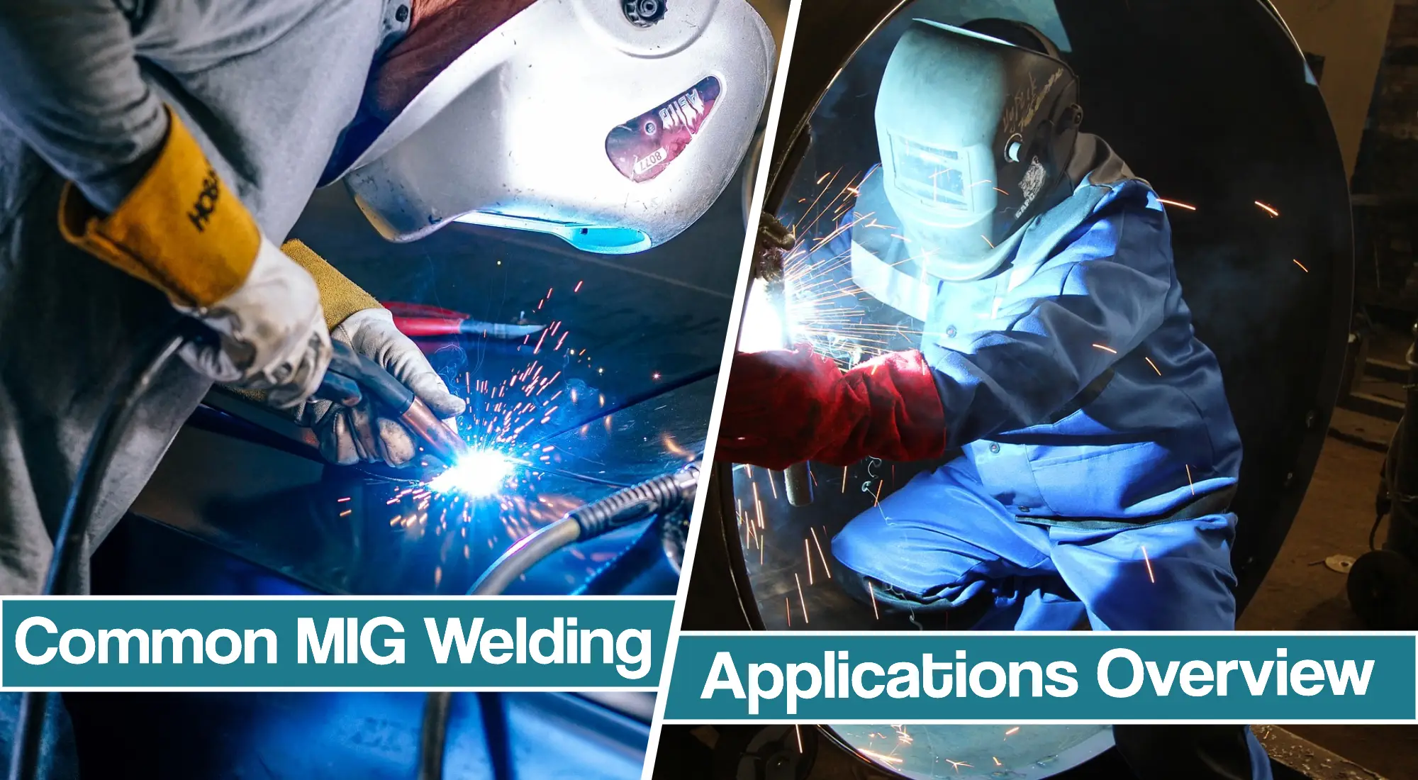 Common MIG Welding Applications [GMAW]