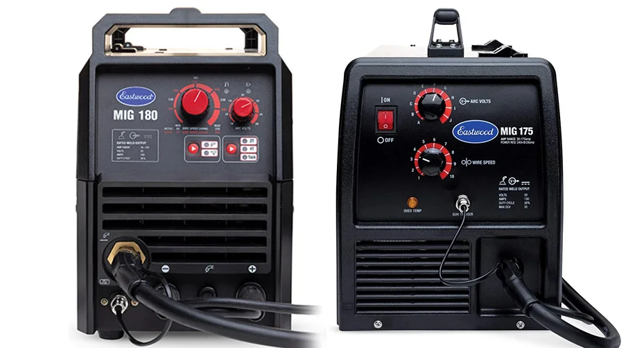 Eastwood 180 vs Eastwood 175 MIG welders comparison