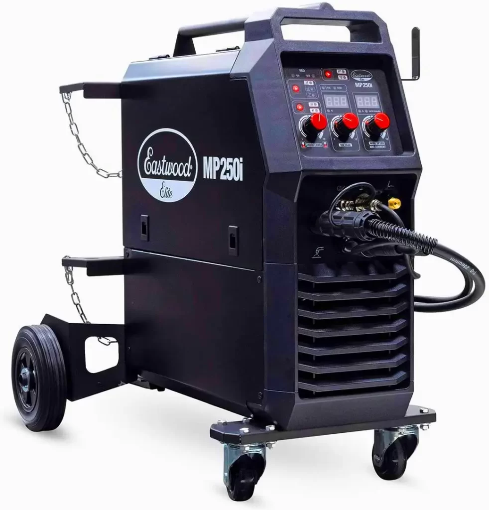 Eastwood mp250i Multi-Process 250 Amp Welder from the front