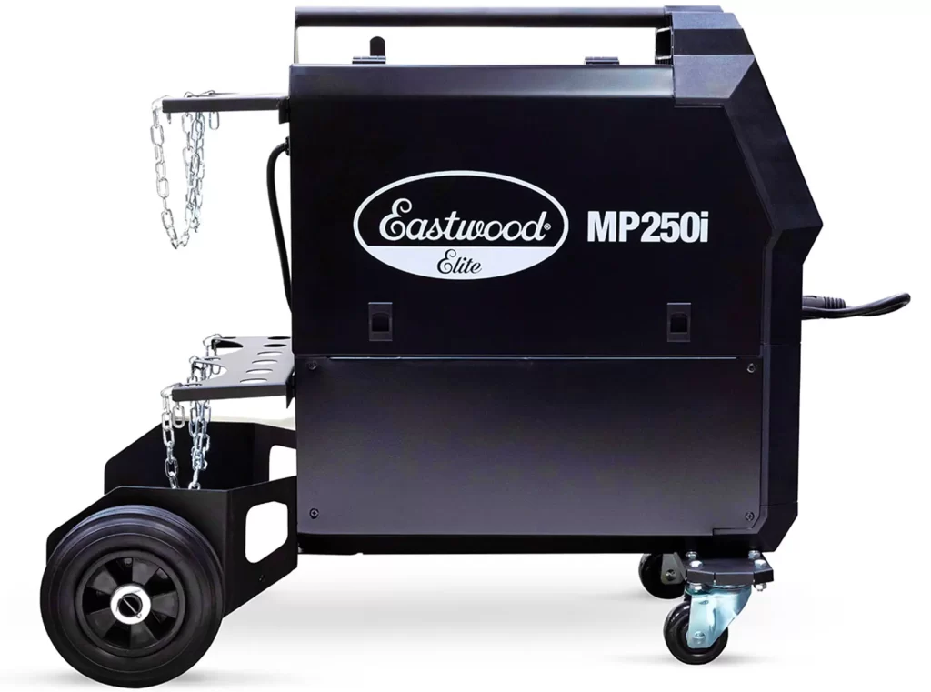 Eastwood mp250i Multi-Process 250 Amp Welder from the side