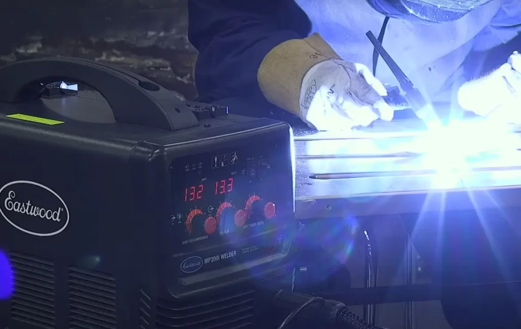 TIG welding with Eastwood welding machine