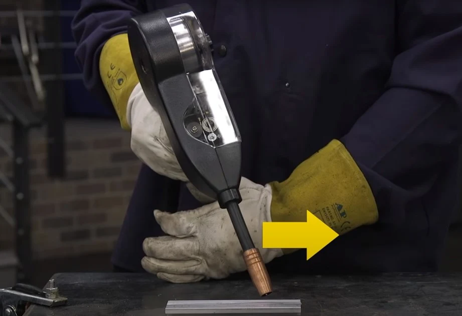 Welding aluminum with a spool gun