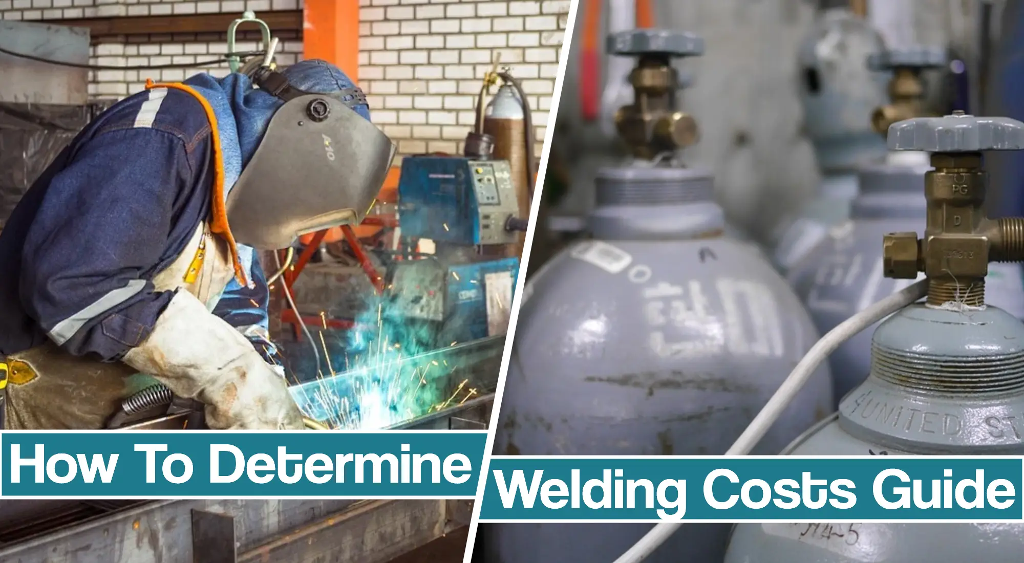Determining the cost of welding