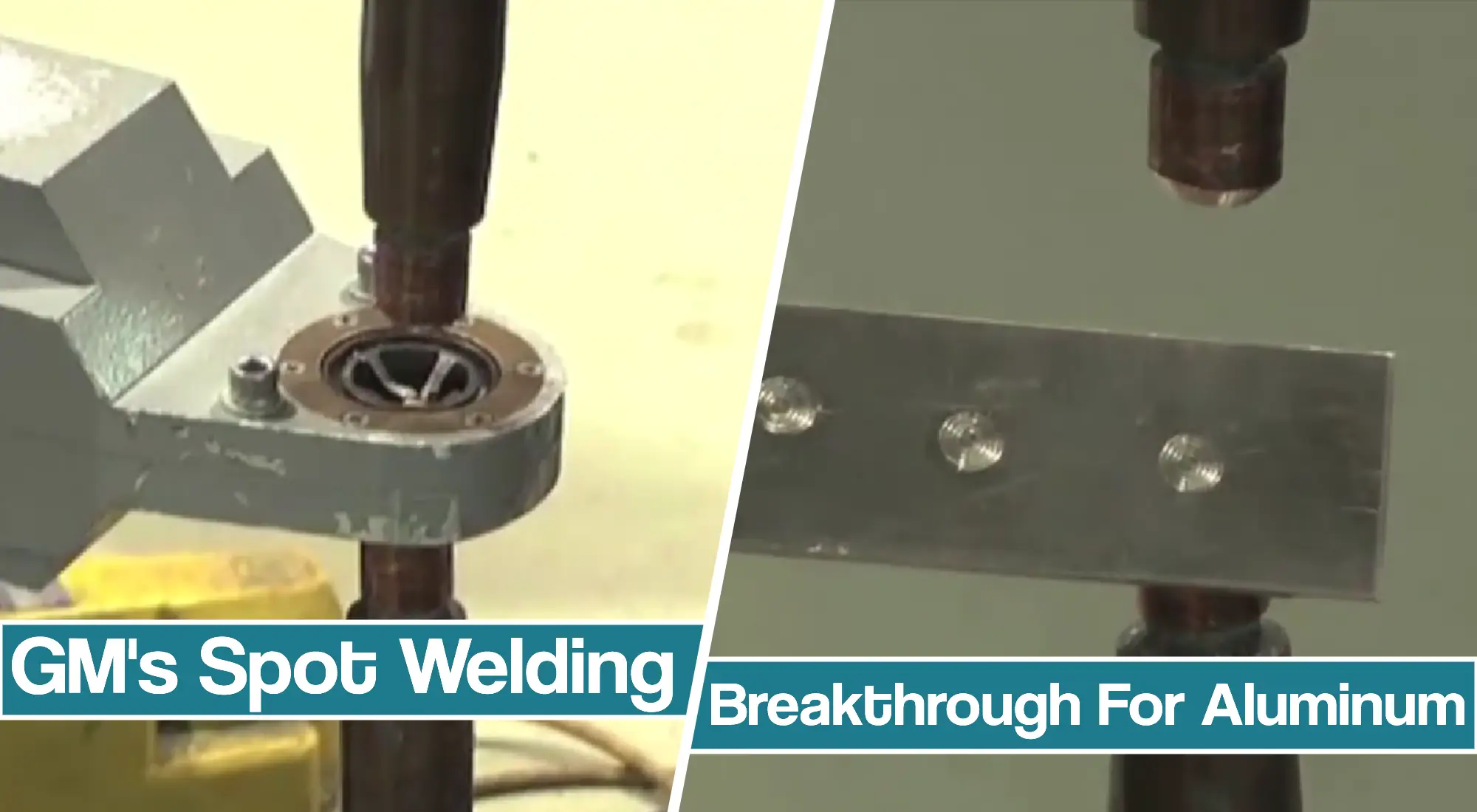 Welding Technique that Supports GM’s Fuel-Economy Efforts -a unique approach to spot welding