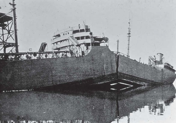 liberty ship hull crack