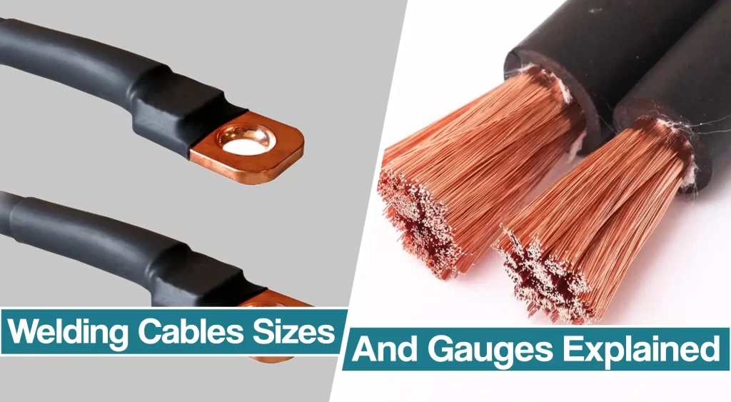 Featured image for the welding cables sizes and gauges explained article