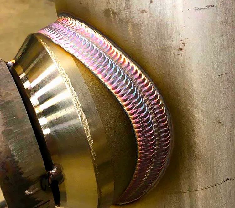 high-quality TIG weld