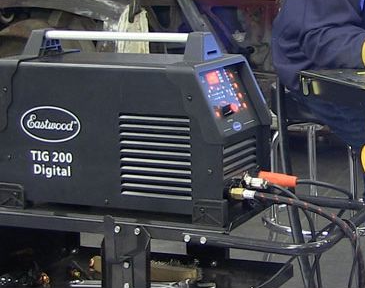 Eastwood TIG 200 AC/DC from a side
