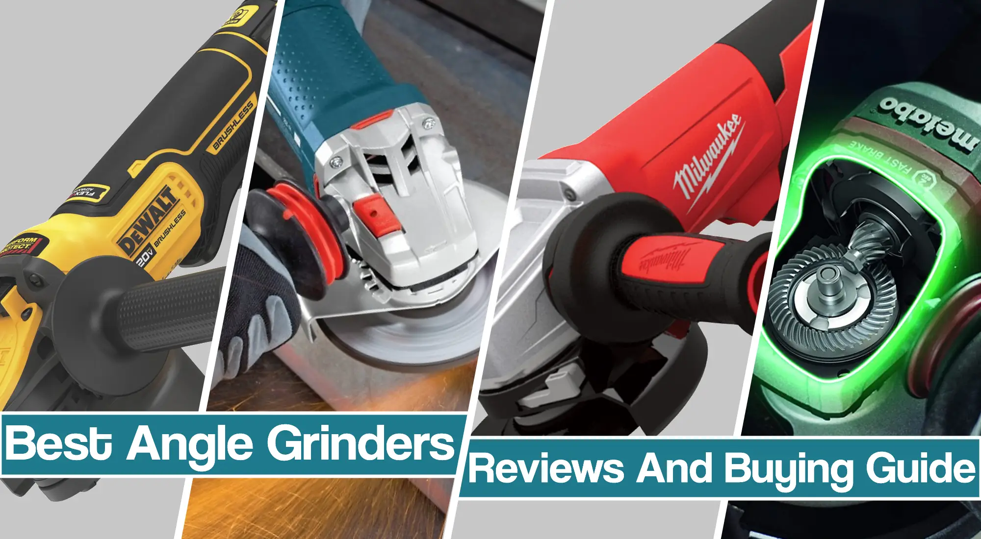 Best angle grinders [Corded] – Reviews & Comparison Table 2025