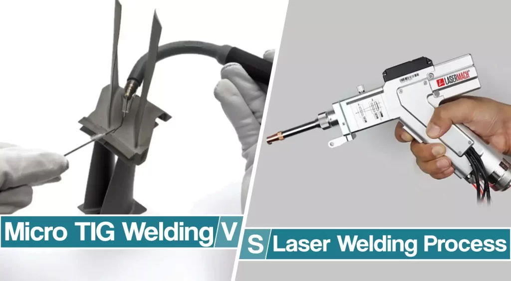 Featured image for laser welding vs. micro tig welding article.